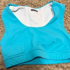 oiselle fly Aqua/Turquoise Performance Sports Bra